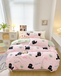 Постельное белье из твил-сатина в ПВХ TANGO хеппи рози  50х70 (2шт) евро