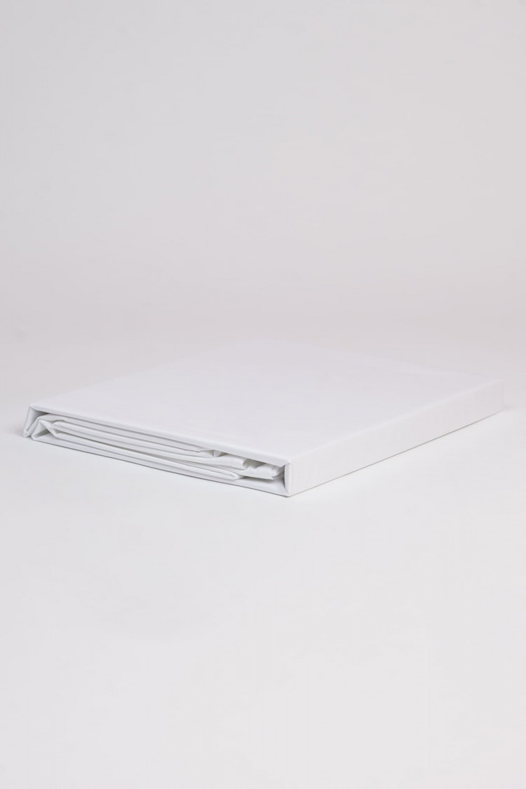 Простыня на резинке GERMAN GRASS NOBLE TRADITIONS GLACE WHITE GRASS 160х200х40