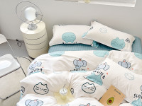 Постельное белье из твил-сатина TANGO слоулайф 50х70 (1шт), 70х70 (1шт) 1,5-спальное