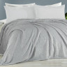 Плед из полиэстера KARVEN SUPER SOFT P941 MELINDA серый 160х220