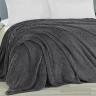 Плед из полиэстера KARVEN SUPER SOFT P941 MELINDA антрацит 160х220