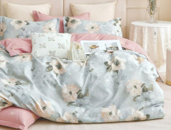 Постельное белье двухстороннее из твил-сатина SAILID BP-131-3 евро