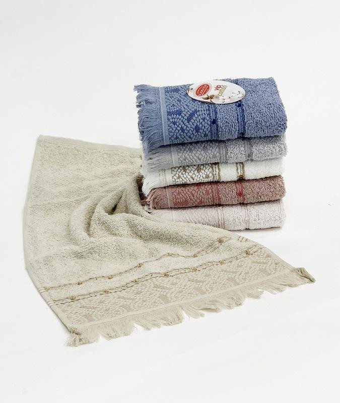 Набор кухонных полотенец махровых хлопковых KARVEN HM689 MAKROME V10 30х50 (6шт)