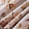 Постельное белье из египетского хлопка Premium ASABELLA Кофе в постель 50х70 (1шт) и 70х70 (1шт) 1,5-спальное