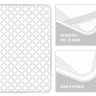 Наматрасник GERMAN GRASS MATTRESS BAMBOO FAMILIE BIO легкий 180х200