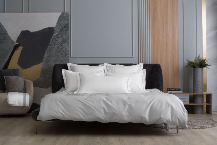 Комплект наволочек из египетского хлопка GERMAN GRASS с узкой отделкой Alpine Ash Grey Allure Grass 50х70 (2шт)