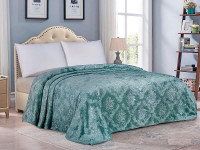 Плед однотонный из микрофибры с тиснением АЛЬВИТЕК ВЕНЕЦИЯ 168-pv 150х200