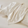 Постельное белье фланелевое из тенсела ASABELLA Взбитые сливки 50х70 (2шт) и 70х70 (2шт) семейное