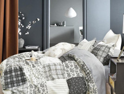 Постельное белье из сатина TANGO даммето 50х70 (2шт) 2-спальное