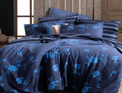 Постельное белье из фланели SAREV RENATA LACIVERT 1,5-спальное