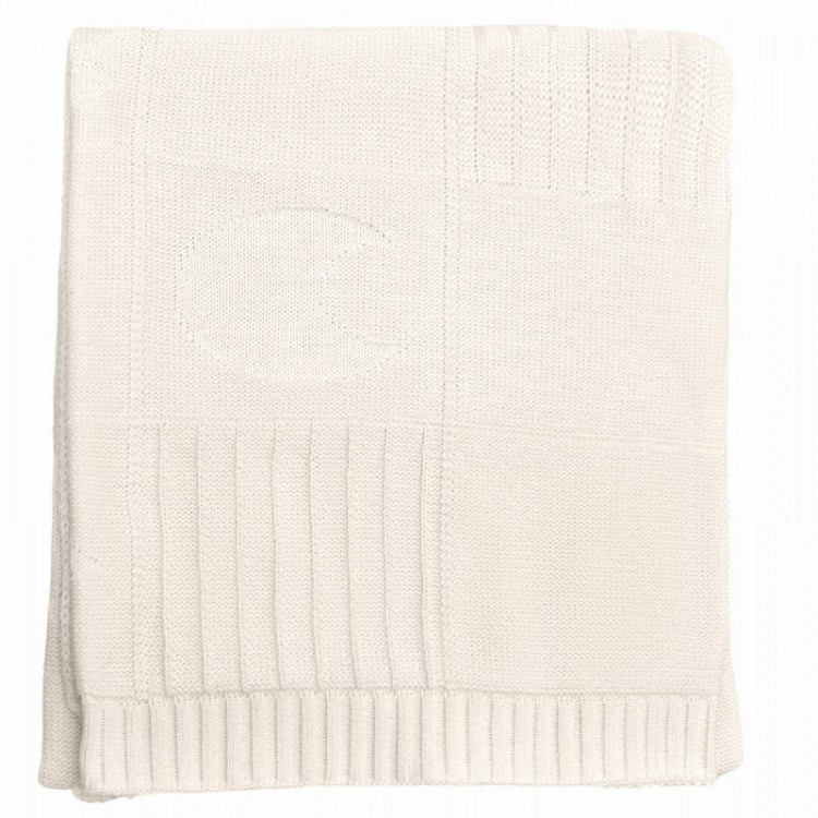 Плед детский из хлопка и акрила BELPOL BUNNY экрю 110х140