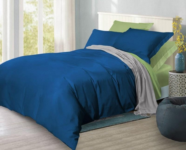 Постельное белье двухстороннее из сатина SAILID BL-52-2 2-спальное