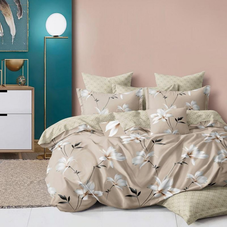 Постельное белье из микросатина TANGO DREAM FLY DF03-525 50х70 (2шт) евро