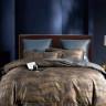 Постельное белье из египетского хлопка Premium ASABELLA Мрамор дюн 50х70 (1шт) и 70х70 (1шт) 1,5-спальное