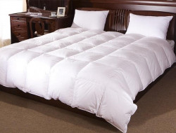 Одеяло пуховое в сатине кассетное Легкие Сны ЛОРЕТТА 200х220 легкое