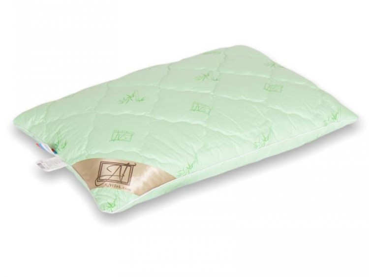 Подушка стеганая АЛЬВИТЕК ТОККАТА-ЛЮКС-БАМБУК 40х60 упругая