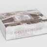 Постельное белье с простыней на резинке 160х200 GERMAN GRASS HAVANA BROWN BRILLIANT GRASS 70х70 (2шт) 1,5-спальное