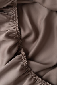 Простыня на резинке 180х200 GERMAN GRASS HAVANA BROWN BRILLIANT GRASS 180х200х40