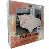 Постельное белье из жатого микросатина АЛЬВИТЕК FLUPPY SLEEP-022 бежевое 50х70 (2шт), 70х70 (2шт) семейное