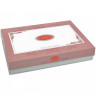 Постельное белье из сатина де люкс KARVEN N045 STRIPE STYLE POWDER 50х70 (2шт), 70х70 (2шт) семейное