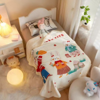 Плед детский из микрофибры TANGO ФЛАНЕЛЬ В гостях у зайца 100х140