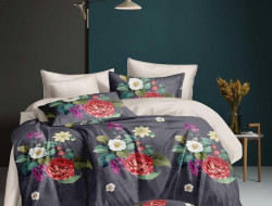 Постельное белье из микросатина TANGO DREAM FLY DF-414 50х70 (1шт), 70х70 (1шт) 1,5-спальное