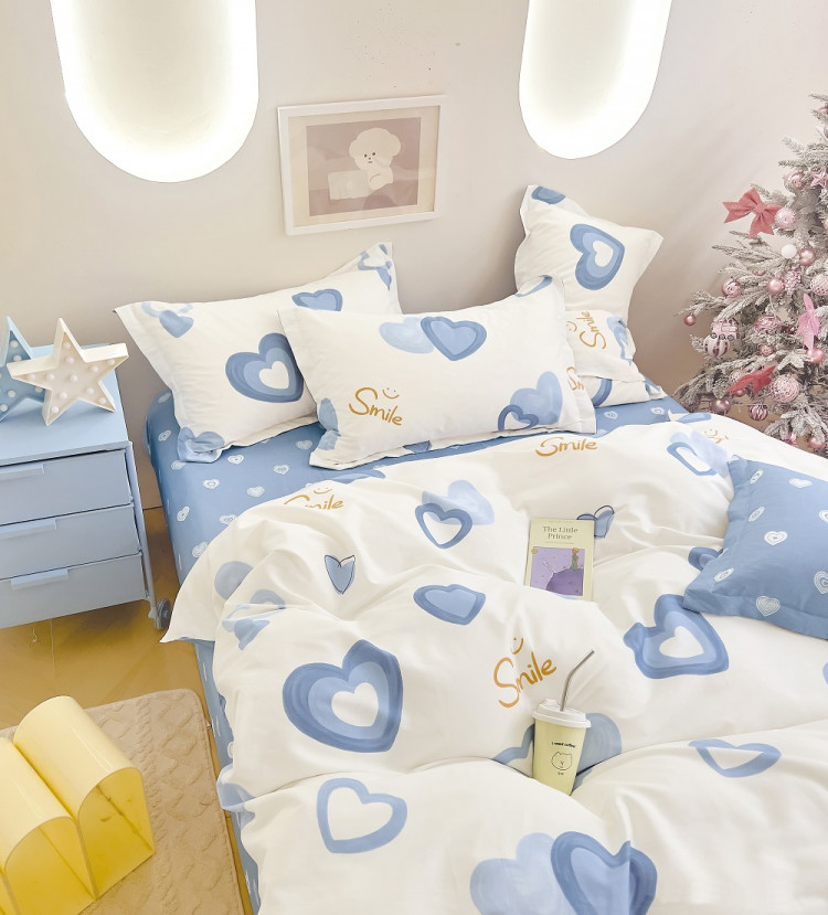 Постельное белье из твил-сатина TANGO smile 70х70 (2шт) 1,5-спальное