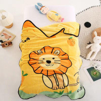 Плед детский фланелевый из микрофибры с шерпой TANGO LEONCELLO LEO1410-34 100х140