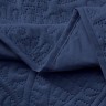 Покрывало тонкое велюровое TANGO CASABLANCA темно-синее 220х240