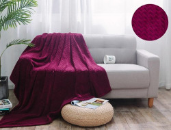 Плед из велсофта АЛЬВИТЕК SOFT PLUSH 018-SP 180х200