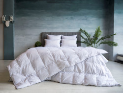 Одеяло кассетное GERMAN GRASS GRAY FAMILIE DOWN 140х205 всесезонное