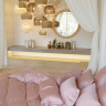 Постельное белье с простыней на резинке 160х200 GERMAN GRASS ROSE BRILLIANT GRASS 50х70 (2шт), 70х70 (2шт) евро