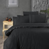 Постельное белье из DELUXE ранфорса KARVEN N030 ELEGANT BLACK 50х70 (2шт), 70х70 (2шт) семейное