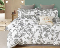 Постельное белье двухстороннее из твил-сатина SAILID BP-158-1 1,5-спальное