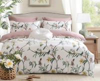 Постельное белье из печатного сатина SAILID B-230-4 семейное