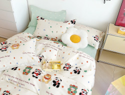 Постельное белье из твил-сатина TANGO зоомир 70х70 (2шт) 2-спальное