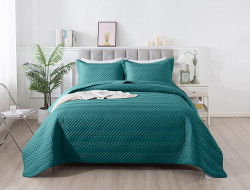 Покрывало тонкое из микрофибры TANGO AMZ MARRAKECH изумруд 215х240