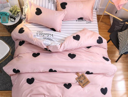 Постельное белье из микросатина TANGO DREAM FLY DF-401 50х70 (1шт), 70х70 (1шт) 1,5-спальное