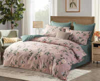 Постельное белье из печатного сатина SAILID B-227-4 семейное