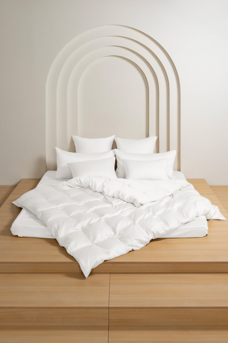 Комплект наволочек из тенсела GERMAN GRASS Arctic White Brilliant Grass 70х70 (2шт)