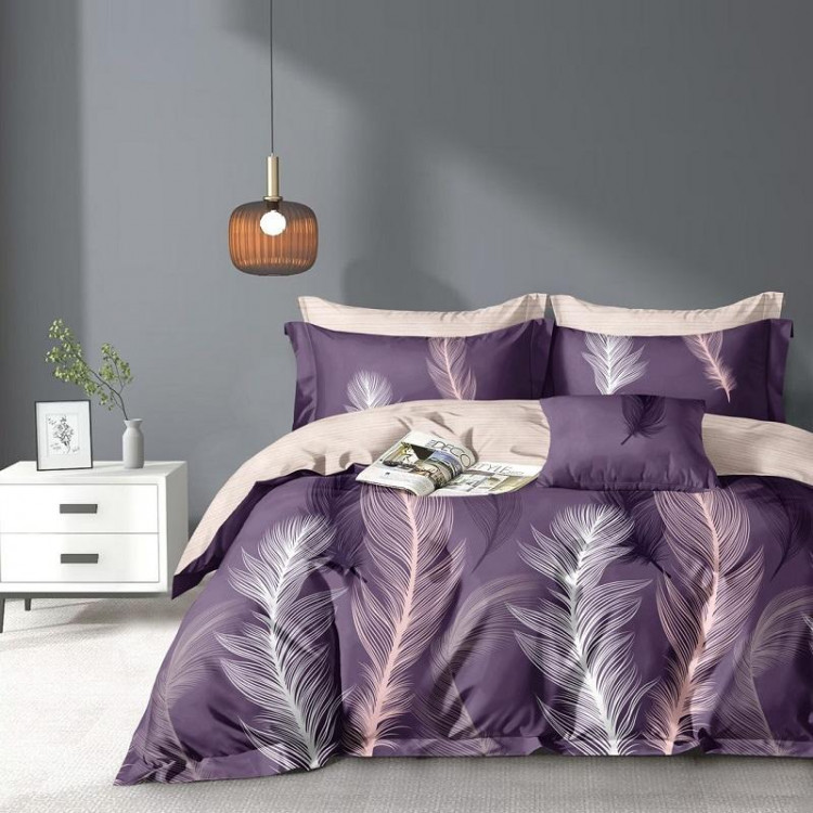 Постельное белье из сатина АЛЬВИТЕК CA-7-720 50х70 (2шт), 70х70 (2шт) семейное