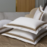 Комплект наволочек из египетского хлопка GERMAN GRASS с широкой отделкой Alpine Caramel Beige Allure Grass 50х70 (2шт)