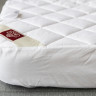 Наматрасник стеганый с юбкой GERMAN GRASS 2202 COTTONWASH GRASS белый 200х200х30