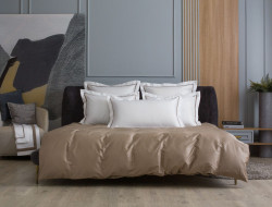 Комплект наволочек из египетского хлопка GERMAN GRASS с узкой отделкой Alpine Caramel Beige Allure Grass 70х70 (2шт)