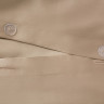 Постельное белье из египетского хлопка с простыней на резинке 180х200 GERMAN GRASS Caramel Beige Allure Grass евро