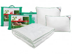 Одеяло из бамбука стеганое Легкие Сны ТРОПИКАНА 140х205 легкое