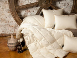 Одеяло пуховое кассетное Lucky Dreams SANDMAN 172х205 теплое