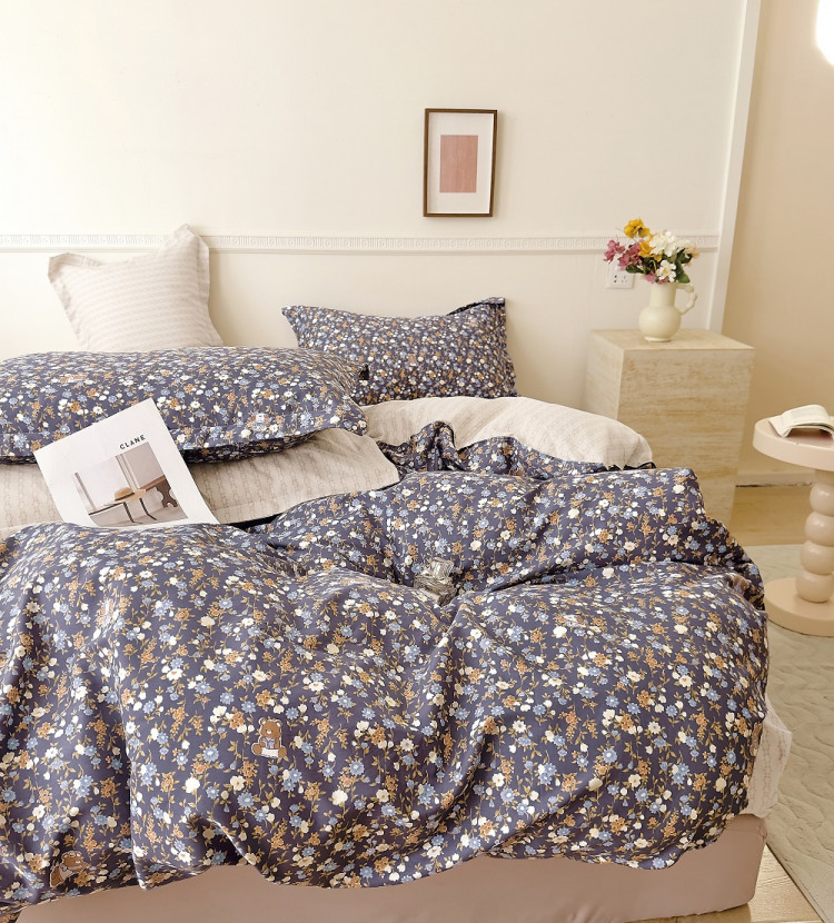 Постельное белье из твил-сатина TANGO мольено 50х70 (2шт) 2-спальное