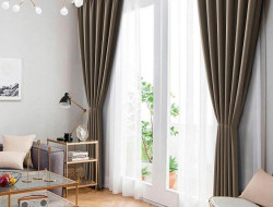 Комплект штор из рогожки TANGO NATURE N-04 200х272 (2шт)