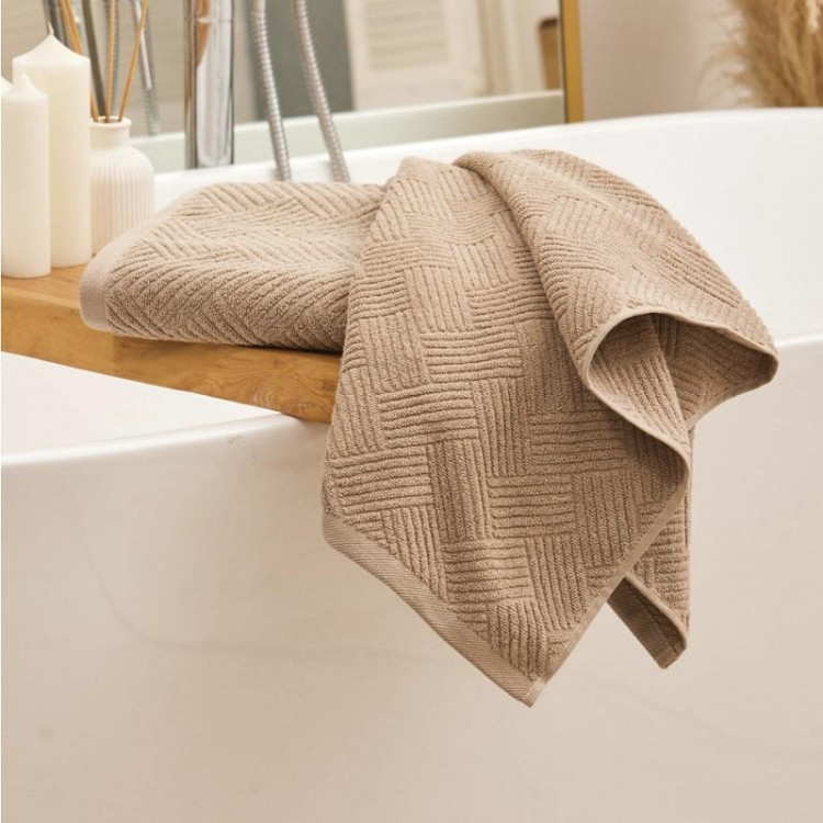 Полотенце махровое TAC VENTURA COFFEE кофе 70х140